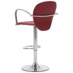 Vidaxl tabouret de bar avec accoudoir rouge bordeaux similicuir Vidaxl tabouret de bar avec accoudoir rouge bordeaux similicuir