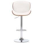 Vidaxl tabouret de bar blanc similicuir