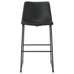 Vidaxl tabouret de bar gris similicuir