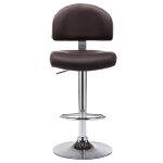 Vidaxl tabouret de bar marron similicuir Vidaxl tabouret de bar marron similicuir