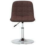 Vidaxl tabouret de bar marron tissu Vidaxl tabouret de bar marron tissu