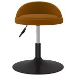 Vidaxl tabouret de bar marron velours Vidaxl tabouret de bar marron velours