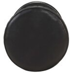 Vidaxl tabouret de bar noir cuir vritable