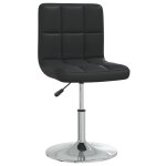 Vidaxl tabouret de bar noir similicuir