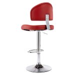 Vidaxl tabouret de bar rouge bordeaux similicuir Vidaxl tabouret de bar rouge bordeaux similicuir