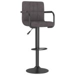 Vidaxl tabouret de bar taupe tissu Vidaxl tabouret de bar taupe tissu