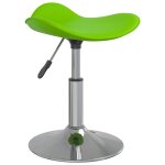 Vidaxl tabouret de bar vert acier chrom et cuir artificiel
