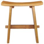 Vidaxl tabouret bois de teck massif Vidaxl tabouret bois de teck massif