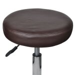 Vidaxl tabouret de bureau marron