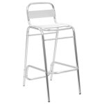 Vidaxl tabourets empilables de bar 2 pcs aluminium Vidaxl tabourets empilables de bar 2 pcs aluminium