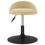 Vidaxl tabouret de massage crme velours