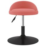 Vidaxl tabouret de massage rose velours