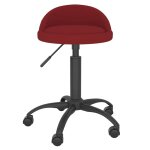 Vidaxl tabouret de massage rouge bordeaux velours Vidaxl tabouret de massage rouge bordeaux velours