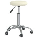 Vidaxl tabouret de massage similicuir crme