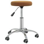 Vidaxl tabouret de massage velours marron