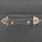 Vidaxl tabourets de rangement 3 pcs gris fonc tissu