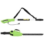 Vidaxl taille - haie lectrique  perche tlescopique 41 cm 550 w