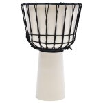 Vidaxl tambour djemb avec tension de corde 12  peau de chvre
