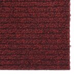 Vidaxl tapis 100x200 cm rouge bordeaux
