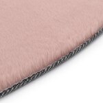 Vidaxl tapis 80 cm fausse fourrure de lapin vieux rose Vidaxl tapis 80 cm fausse fourrure de lapin vieux rose