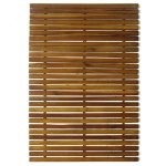 Vidaxl tapis de bain en acacia 3 pcs