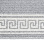 Vidaxl tapis bcf gris avec motif 80x200 cm Vidaxl tapis bcf gris avec motif 80x200 cm
