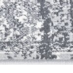 Vidaxl tapis bcf gris oriental 100x300 cm