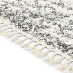Vidaxl tapis berbre pp beige et sable 120x170 cm