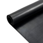Vidaxl tapis en caoutchouc antidrapant 1, 2x2 m 1 mm lisse