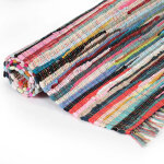 Vidaxl tapis chindi coton tissé à la main 160 x 230 cm multicolore Vidaxl tapis chindi coton tissé à la main 160 x 230 cm multicolore