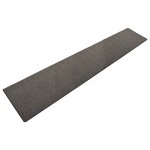 Vidaxl tapis de couloir aspect de sisal anthracite 80x400 cm