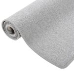 Vidaxl tapis de couloir gris clair 50x250 cm
