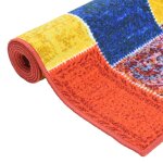 Vidaxl tapis de couloir multicolore 80x250 cm