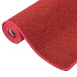 Vidaxl tapis de couloir rouge 50x100 cm