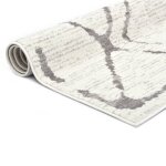 Vidaxl tapis crème et gris 80x150 cm pp Vidaxl tapis crème et gris 80x150 cm pp