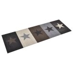 Vidaxl tapis de cuisine lavable toiles 60x300 cm