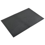 Vidaxl tapis d'curie caoutchouc antidrapant 1, 2x0, 8 m 12 mm galets
