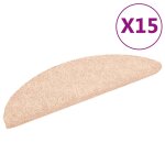 Vidaxl tapis d'escalier auto - adhésif poinçon aiguilleté 15 pcs marron Vidaxl tapis d'escalier auto - adhésif poinçon aiguilleté 15 pcs marron