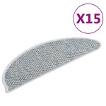 Vidaxl tapis d'escalier autocollants 15 pcs 56x20 cm bleu Vidaxl tapis d'escalier autocollants 15 pcs 56x20 cm bleu