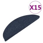 Vidaxl tapis d'escalier autocollants 15 pcs 56x20 cm bleu Vidaxl tapis d'escalier autocollants 15 pcs 56x20 cm bleu