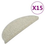 Vidaxl tapis d'escalier autocollants 15 pcs 56x20 cm gris Vidaxl tapis d'escalier autocollants 15 pcs 56x20 cm gris