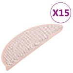 Vidaxl tapis d'escalier autocollants 15 pcs 65x25 cm rouge Vidaxl tapis d'escalier autocollants 15 pcs 65x25 cm rouge