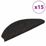 Vidaxl tapis d'escalier autocollants 15 pcs 65x26 cm anthracite Vidaxl tapis d'escalier autocollants 15 pcs 65x26 cm anthracite