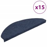 Vidaxl tapis d'escalier autocollants 15 pcs 65x26 cm bleu Vidaxl tapis d'escalier autocollants 15 pcs 65x26 cm bleu