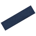 Vidaxl tapis d'escalier autocollants rectangulaire 15 pcs 76x20cm bleu