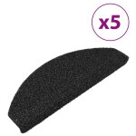 Vidaxl tapis d'escalier extérieur antidérapant 5pcs 65x28cm anthracite Vidaxl tapis d'escalier extérieur antidérapant 5pcs 65x28cm anthracite