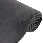 Vidaxl tapis fausse fourrure de lapin 180x270 cm anthracite
