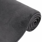 Vidaxl tapis fausse fourrure de lapin 200x300 cm anthracite