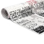 Vidaxl tapis gris et rouge 120x170 cm pp Vidaxl tapis gris et rouge 120x170 cm pp
