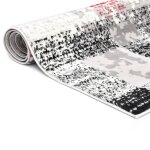 Vidaxl tapis gris et rouge 160x230 cm pp Vidaxl tapis gris et rouge 160x230 cm pp